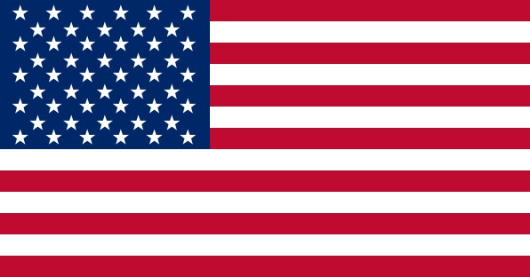 A flag of the united states.